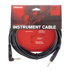 Planet Waves Custom Series Instrument Cable, Right Angle, 20 feet