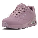 Skechers-Womens-UNO - Stand ON AIR -Purple-Sneakers-UK 4