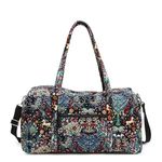 Vera Bradley Cotton Large Travel Duffel Bag, Enchantment, Enchantment