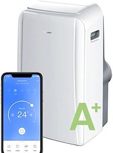 Comfee Mobiles Klimagerät Eco Cool Pro 2.9, 10000 BTU 2,9kW, Kühlen&Ventilieren&Entfeuchten, Raumgröße bis 98m³(36㎡), APP-Steuerung/Alexa/Google Home/IFTTT, Mobile Klimaanlage mit Abluftschlauch