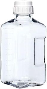 Nalgene Sustain Tritan BPA-Free Growler Bottle Made with Material Derived from 50% Plastic Waste, 64 OZ, Clear