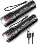 GEARLITE LED Torch Rechargeable, 2 