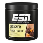 ESN Designer Flavor Powder, Dark Cookie and Salted Caramel, 250 g, 0.55 lbs, 83 Servings - Vegan - Low Calorie Sugar Substitute with Sweeteners for Food and Beverages, Perfect for Curd or Skyr