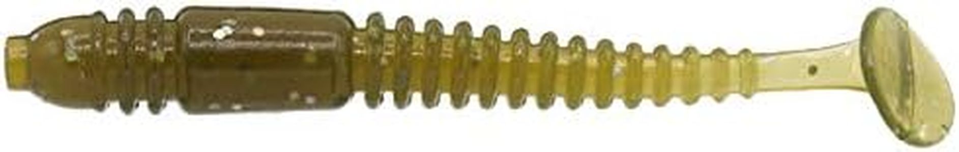 B-Vibe Micro Finesse Swimbait 2" (Green Pumpkin)