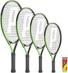 Prince Tour Junior 19" Tennis Racket inc Protective Cover & 3 Tennis Balls