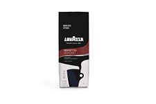 Lavazza Perfetto Ground Coffee Blend, Dark Roast, Non-GMO, 100% Arabica with Full-Bodied Taste, 1 Pack