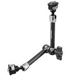 NEEWER 11" Articulating Magic Arm with 360° Ball Heads & Locating Pins for ARRI, Camera Monitor Mount with 1/4" Screws for DSLR Action Camera Monitor Video Light Compatible with SmallRig Cage Rig,ST16