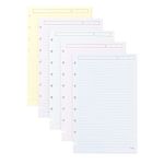 TUL® - Notebook - Custom Note-Taking System Discbound Refill Pages Assorted - 8.6" x 5.6" x 0.45" - PK of 50