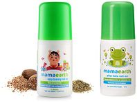 Mamaearth Easy Tummy Roll On for Colic & Gas Relief with Hing & Fennel Oil 40ml (For external use) & Mamaearth After Bite Roll On for rashes & Mosquito Bites with Lavander & Witchhazel 40 ml