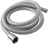 Kingston Brass KBSH601 60-Inch Kitchen Side Sprayer Hose, Gray/Polished Chrome