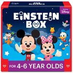 Einstein Box Featuring Disney for 4-5-6 Year Old Boys/Girls | Disney Gift Toys for Kids | Learning and Educational Toys, Games and Books | STEM Toys |