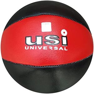 USI UNIVERSAL Medicine Ball, 736SL8 Leather Gym Ball 2Kg Ideal for Men, Women Exercises & Workout, Have Low Bounce, Leather Surface for Sufficient Grip, Use for Home Gym Exercise Fitness Weight Ball