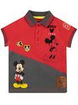 Disney Boys Polo Shirt Mickey Mouse Multicoloured 5-6 Years