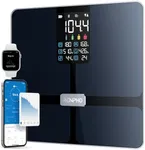 RENPHO Smart Scale for Body Weight, FSA HSA Store Eligible, Body Fat Scale with VA Display, Bluetooth Scale with BMI, Muscle Mass and Fat Percentage, Apple Health Compatible, 400lb, Black Elis 2X