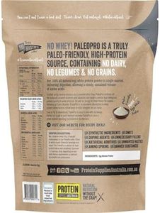 Protein Supplies Australia PaleoPro Egg White Pure Protein Powder 400 g , , Pure 400 grams