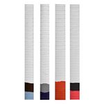 SportAxis Premium Bat Grips - Grips For Cricket Bats, Softball, Baseball & Racquets - Excellent Shock Absorption Rubber Grips - Comfortable Grip Tapes - Pack Of 4