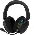 EPOMAKER X Aula G7 Pro Wireless Gaming Headset, Dual Mode BT5.3 & 2.4GHz, 7.1 Surround Sound, 80+ Hour Battery, RGB Light, with Noise Canceling Mic for PS5, PS4, Switch, PC (Black)