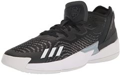 adidas Unisex D.O.N. Issue 4 Basketball Shoe, Core Black/FTWR White/Carbon, 10.5 US Men