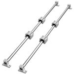 VEVOR Linear Guide Rail Set, SFC20 1200mm, 2 PCS 39.4 in/1000 mm SFC20 Guide Rails 4 PCS SC20 Slide Blocks 4 PCS Rail Supports, Linear Rails and Bearings Kit for Automated Machines CNC DIY Project