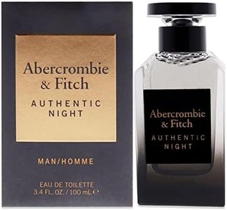 New: Abercrombie & Fitch Authentic Night Man 100ml Edt Spray