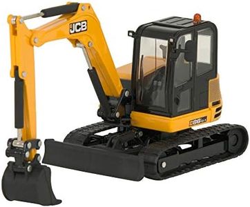 Britains Tomy Véhicule de Collection, Pelleteuse JCB Midi 86C-1 pour Adultes 43013, Véhicule de Construction, Réplique de Véhicule de Chantier, Modèle à l'Echelle 1/32, Adaptée aux Enfants de 3 Ans+