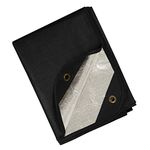 BESTHUNTINER Heavy Duty Survival Blanket -Multifunctional Reflective Tarp Thermal Blanket - 213cmx150cm Waterproof Durable Camping Hiking Insulate Tarp Emergency Blanket