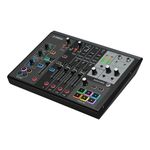 Yamaha AG08 Black 8-Channel Live Streaming Loopback Mixer/USB Interface with Steinberg Software Suite