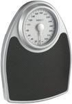 Thinner by Conair Scale for Body Weight, Analog Bathroom Scale in Black