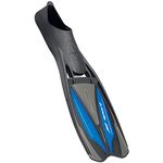 ScubaPro Jet Sport Scuba Diving Fins Full Foot - Black/Gray/Blue Large (9-12)