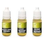 Car-Fragrances (Pack of 3) *10ml Oil Refill Scent Lady Million Inspired, Alien, Black Opiu Suitable for CAR Diffuser, USB diffusers,Candle Scented Making Wax Melts Diffuser Reed