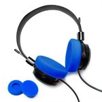 Ear Pad Foam Cushions Compatible with Sennheiser HD414 Grado SR60 SR60i SR80 SR80i SR80e SR125 SR225 SR325 SR SRI RS Series PS1000 GS1000 Headphone (Blue)