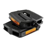 BV Bike Pedal - 2-Set, Universal Fit Bicycle Pedals 9/16" Compatible, Non-Slip & Durable Lightweight, Fits Most Adult Bikes & MTB Bicycles, Multiple Colors (9/16" E Bike)