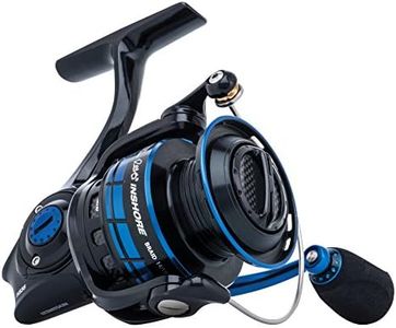 Abu Garcia Revo Inshore Spinning Reel - Saltwater Resistant Spin Fishing Reel for Sea Fishing, Bass, Pollack, Mullet, Wrasse