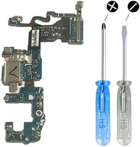 MMOBIEL Dock Connector Compatible with Samsung Galaxy S9 2018 - Charging Port - Headphone Port/Microphone Replacement - Type C - Incl. Screwdrivers