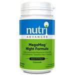 Nutri Advanced MegaMag Night Formula (Chamomile) 169 g (Pack of 1) (30 Servings)