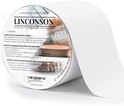 LINCONSON (6 Inch x 33 Feet) Clear Slip Resistant Stairs Tread Grip & Anti Slip Tape,Indoor Use-Clear-PVC Free