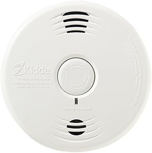 Kidde P3010B-CA 10-Yr Battery Talking Smoke Alarm, White