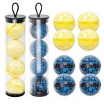 Eco-Fused Deodorizing Balls for Sneakers, Lockers, Gym Bags - 8 pack - Neutralizes Sweat Odor - Also Great for Homes, Offices and Cars - Easy Twist Lock/Open Mechanism - Ocean Fresh/Citrus Mania