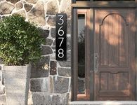 House numbers | house numbers for outside | house numbers plaque available in VERTICAL and HORIZONTAL | house numbers sign | address numbers | house address numbers | Gift for new home