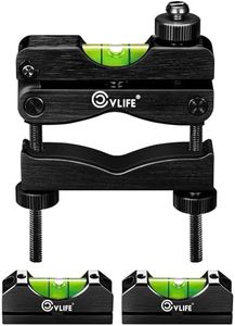 CVLIFE Scope Level Scope Leveling Kit with Heavy Duty Construction, Scope Leveling Tool with 2 Magnetic Universal Level Bubbles, Black