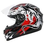 Zorax Dragon L (59-60cm) Full Face Motorcycle Motorbike Helmet ECE 2206 Approved