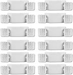 12 Pack Commercial LED Emergency Lights Fixture, Emergency Light with Battery Backup, Emergency Lights for Business Home power Failure, Two Adjustable Head Emergency Lighting, Hardwired 120-277V