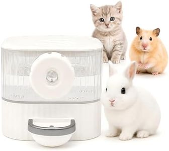 Oceenew No Drip Hanging Automatic Rabbit Water Dispenser 650ml, Top Refill Pet Water Bowl Bottle BPA Free for Bunny, Guinea Pig, Ferret, Chinchilla,Squirrel,Hamster,Puppy Kitten, Other Small Animals