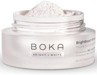 Boka Remineralizing Teeth Whitening Powder - Nano Hydroxyapatite, Sensitive Teeth, Whitening -Toothpaste Alternative with Essential Oils, Probiotics, Multivitamins & Aloe for Sensitive Teeth