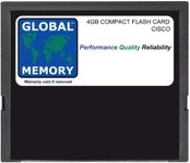 4GB COMPACT FLASH CARD MEMORY COMPATIBLE WITH CISCO 1941/2901 / 2911/2921 / 2951/3945 ROUTERS (MEM-CF-4GB)