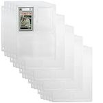 Simply Genius (25 Pack Ultra Collectible Cards Slabs Storage Tray Holder for Graded Sports Cards and PRO Trading Cards Binder Tray 3 Ring Trading Card Binder Pages Fits Cards Graded by Beckett