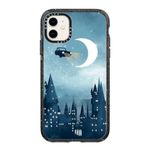 CASETiFY Impact Case for iPhone 11 - Book Lover Wizard - Clear Black