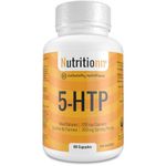 5-HTP by Nutritionn - Promotes Healthy Mood Balance - 200 mg Serving, 100 mg Capsules - Premium Natural Supplement