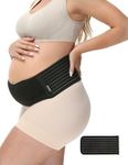Belly Band for Pregnant Women Maternity Support Belt Pregnancy Belly Support Band - Pregnancy Must Haves - Relieve Abdomen, Waist, Back, Pelvic & Hip Pain