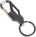 Men's Business Gifts Metal Key Chain, Creative Accessories Key Ring/Key Fob, Carabiner Car Key Chains for Men and Women Keyring